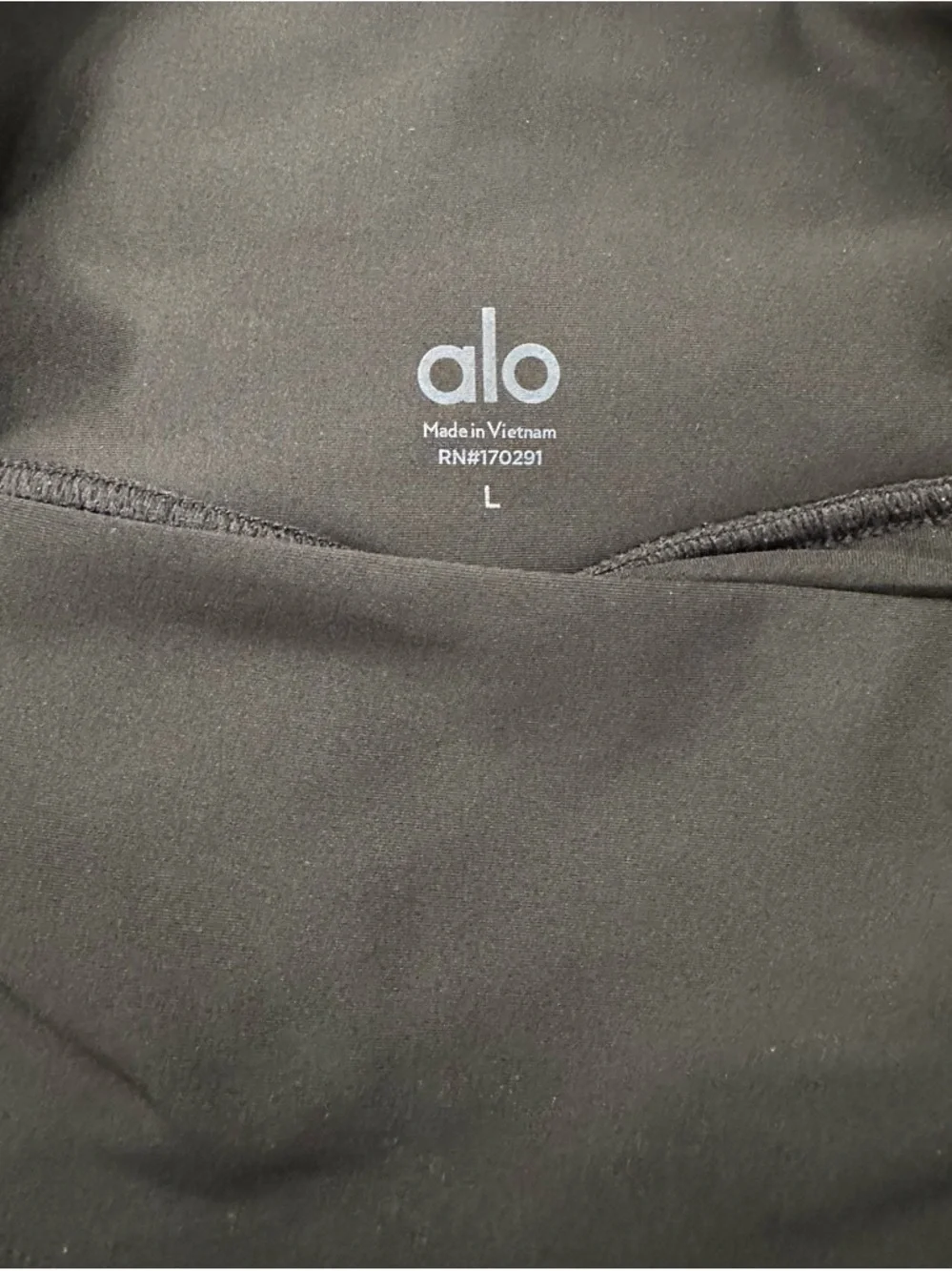 ALO Yoga Black Grand Slam Tennis Skirt Built In Shorts SZ Large Athleisure EUC